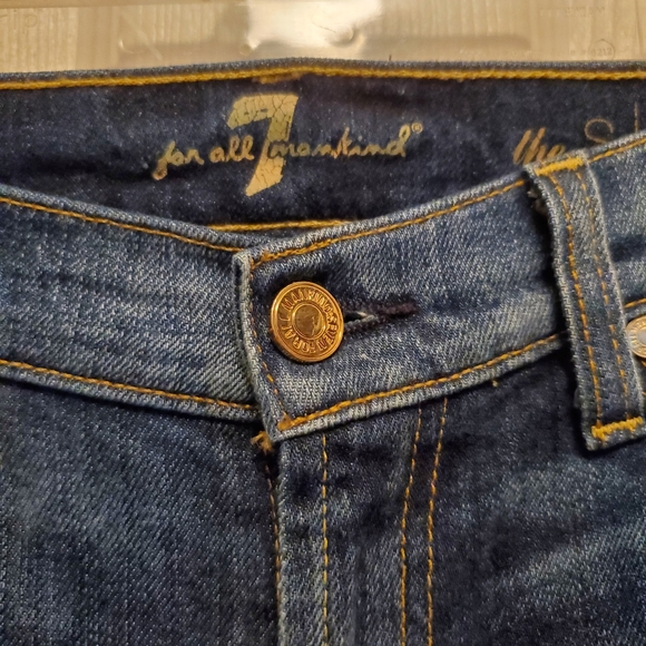 7 FAM Distressed Skinny Jeans - Picture 5 of 7